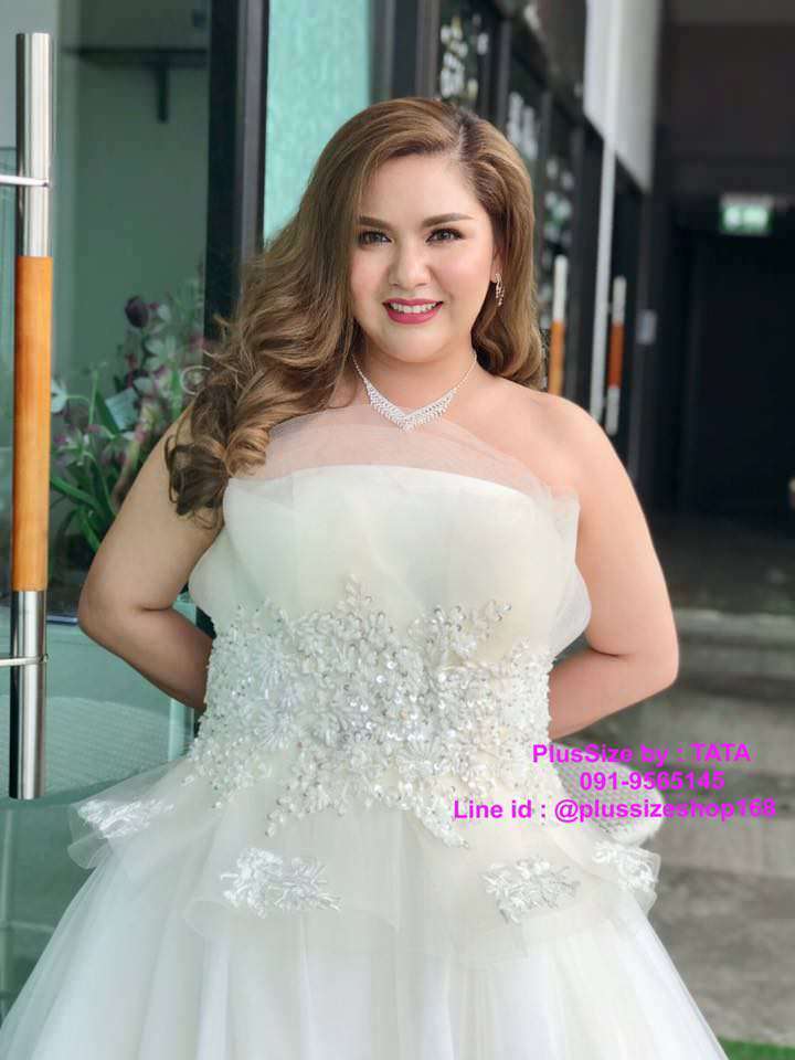 plussize by tata ร้านเช่าชุดราตรีคนอ้วน คนอวบ ขาย ตัด ชุดออกงานคนอ้วน ชุดราตรีไซส์ใหญ่ ชุดเดรสไปงานแต่งงานสาวอวบอ้วน